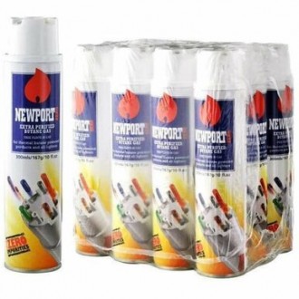 Newport Zero Butane - 300ml (Pack of 12)