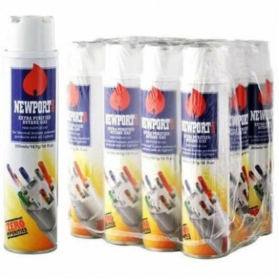 Newport Zero Butane - 300ml (Pack of 12)