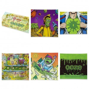 Ooze-Glass Rolling Tray- Designer Series (Medium) [OOZEGRT-M]