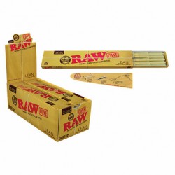 RAW - Classic Lean 109mm-40mm Cones 20pk (Display of 12) (MSRP $76.99)