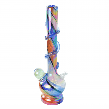 17" Ball with Cloud Wrap Soft Glass Water Pipe – Glow In The Dark