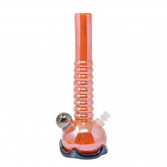 14.5" Spiral Bubble Base Water Pipe – Glass On Glass