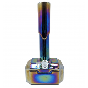 14" Hammer Rainbow Soft Glass - Glass On Glass [E1122G]