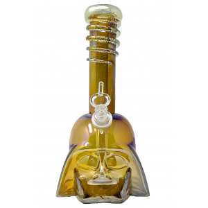 10.5" Short Vader Soft Glass Water Pipe - GOG [E1125G]