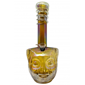 12.5" Wood Baby Soft Glass Water Pipe - GOR [E1127]