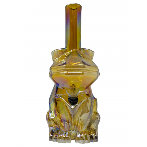 11" Cyber Frog Soft Glass Water Pipe - GOR [E1129]