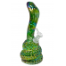 10" King Cobra Snake Soft Glass Water Pipe - GOG [E2301G]