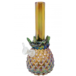 10" Pineapple X-press Soft Glass Water Pipe - GOG [E2302G]