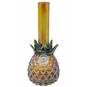 10" Pineapple X-press Soft Glass Water Pipe - GOG [E2302G]