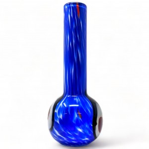 10'' Peacock Soft Glass - Glass On Rubber [E3001]