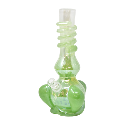 11" Cactus Soft Glass Water Pipe – Glass On Glass