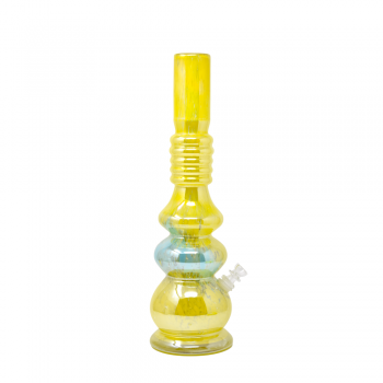 16" Pagoda Soft Glass Water Pipe - Glass On Glass