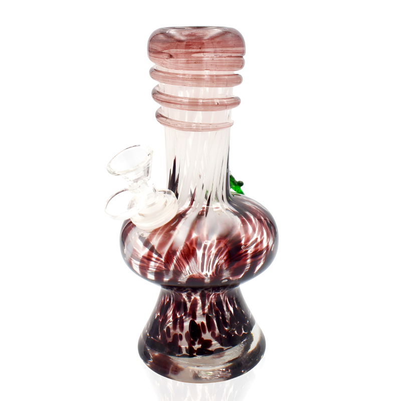 7" Frog Hat UFO Soft Glass Water Pipe – Glass on Glass