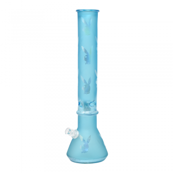 18" Frosted Flask Soft Glass Water Pipe – Glass On Glass