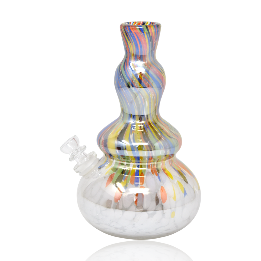 8 inch Sticky Gourd Soft Glass Water Pipe