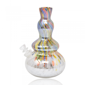 8" Sticky Gourd Soft Glass Water Pipe