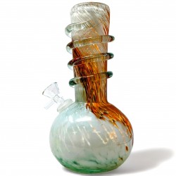 8" RoundB Twist Grip Soft Glass - Glass On Glass [JHSGG0008]