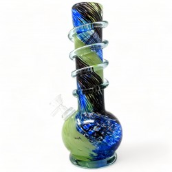 10" Lifted RoundB Twist Grip Soft Glass - Glass On Glass [JHSGG0014]