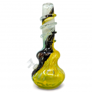 12" RoundB Twisted Grip Soft Glass Medium - Glass On Glass [JHSGG0024]