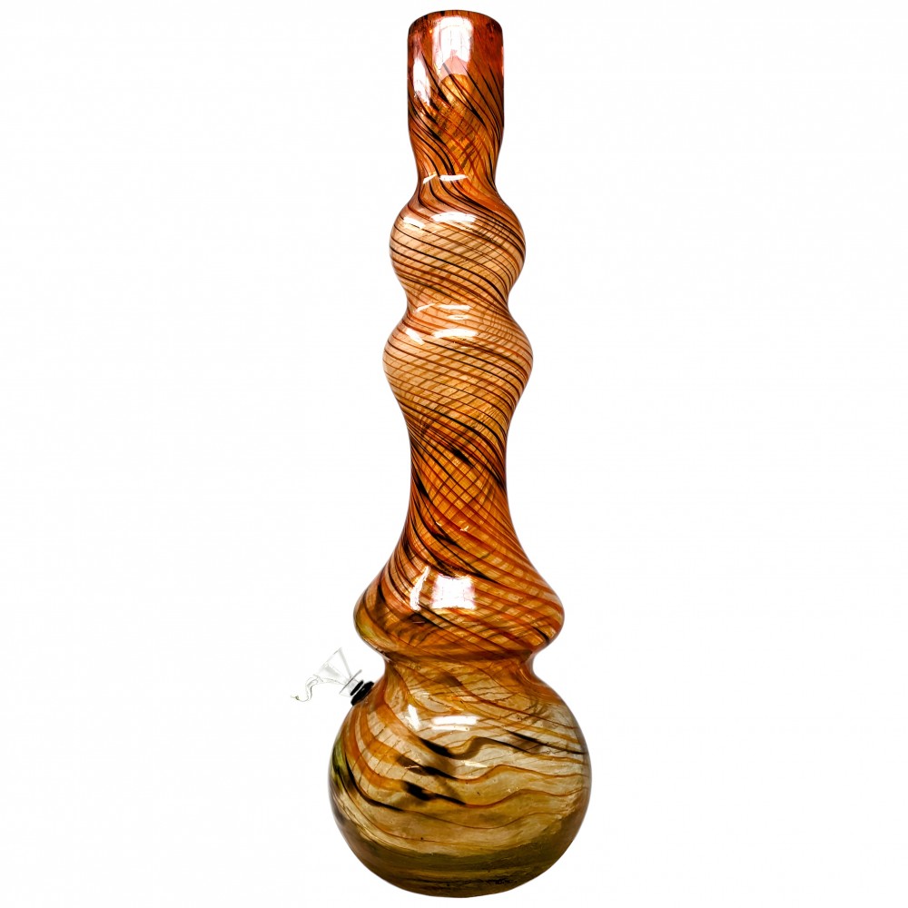 22" RoundB Multi Color Soft Glass Large Glass On Rubber [MA-2201]