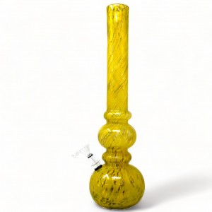 18" RoundB Split Ball Soft Glass - Glass On Rubber [MA-1809]