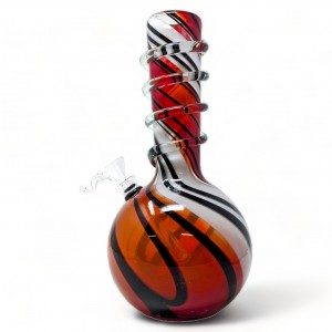 10" Big Ball Base Twist Grip Soft Glass - Glass On Rubber [MA-1004] 