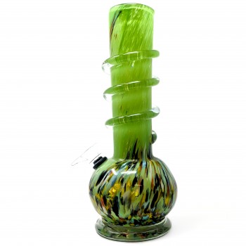 10" ROUND BOTTOM Soft Glass - GOR [L1366]