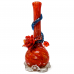 High Point Glass - 14" Crimson Cascade Climber Art Water Pipe - [MAHE-1414]