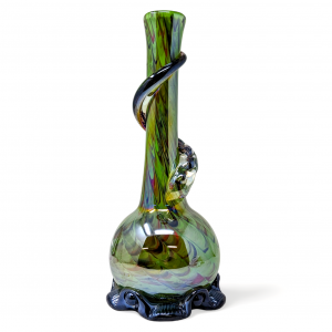 High Point Glass - 14" Glassy Creeper Art Water Pipe - [MAHE-1420]