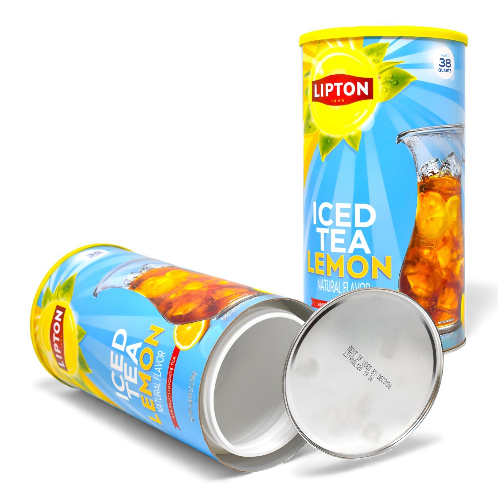 Lipton Iced Lemon Stash Container - 9.8oz
