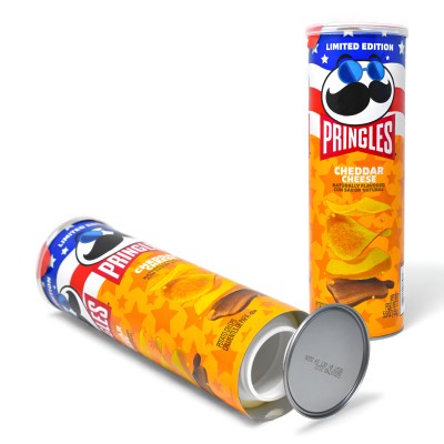 Pringles Cheddar Cheese Chips Stash Container