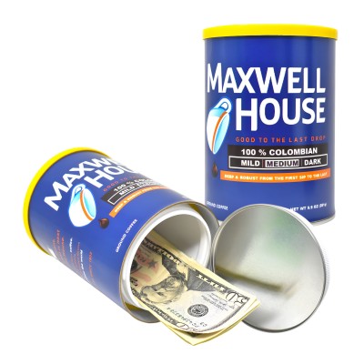 Maxwell House Coffee with Stash Container