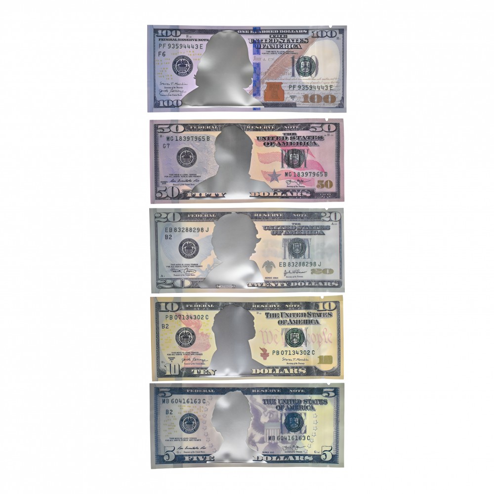 3.5 Gram Cash Stash Dollar Baggies - 50ct