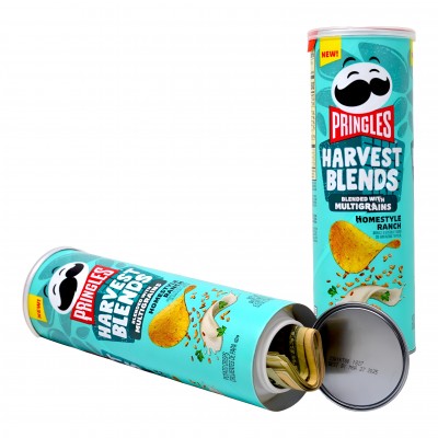Pringles Harvest Blend Chips with Stash Container - 5.5oz