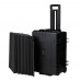 STR8 Case 23" with 6 Layer Pre-Cut Foam - Onyx Black