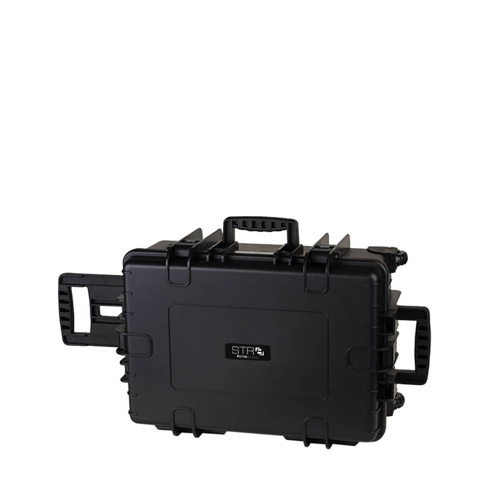 STR8 Case 21" With 5 Layer Pre-Cut Foam - Onyx Black