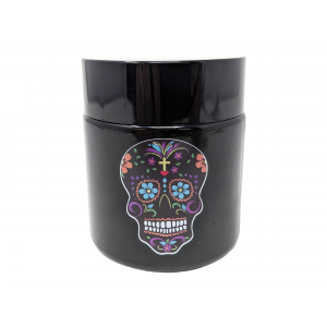 Skull Day Of the Dead Glass Jar [DOD1]