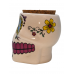 Day of the Dead Ceramic Jar [MYC050V-01AW]