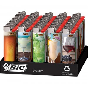 Bic Lighters - Cheers - 50ct Display [BICCHEERS]