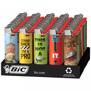 Bic Lighters - Shop Talk - 50ct Display [BICSHPTLK]