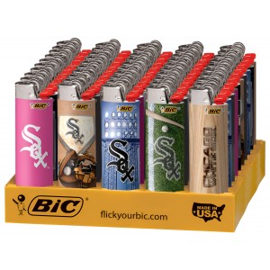 Bic Lighter - White Sox - 50ct Display [BICWS50CT]