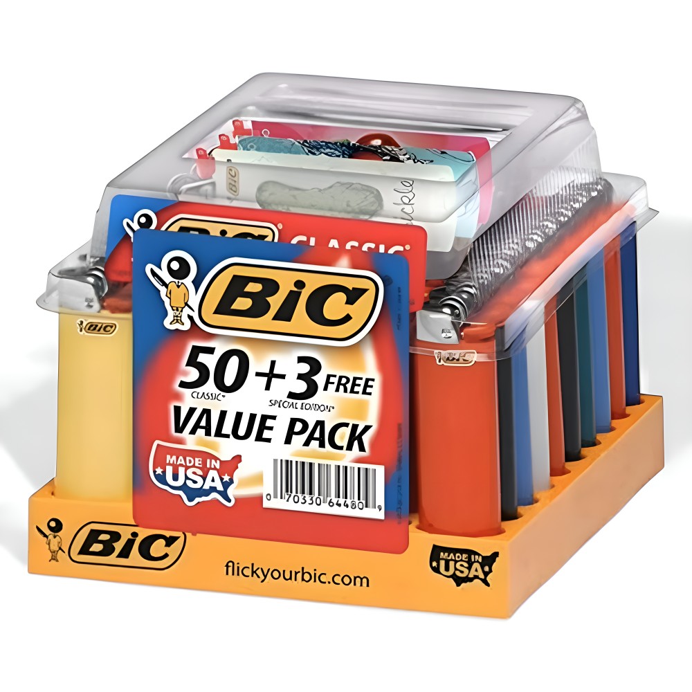 Bic Lighter - Standard - 50CT [BIC1]
