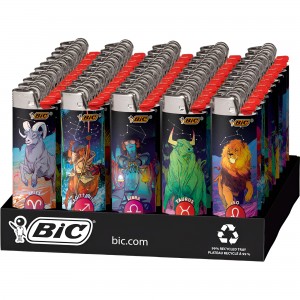 Bic Lighters - Zodiac Sign - 50ct Display [DKTCH0003]