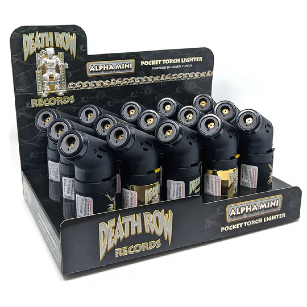Death Row Records Alpha Mini Torch Display of 15 [DRTR0002]