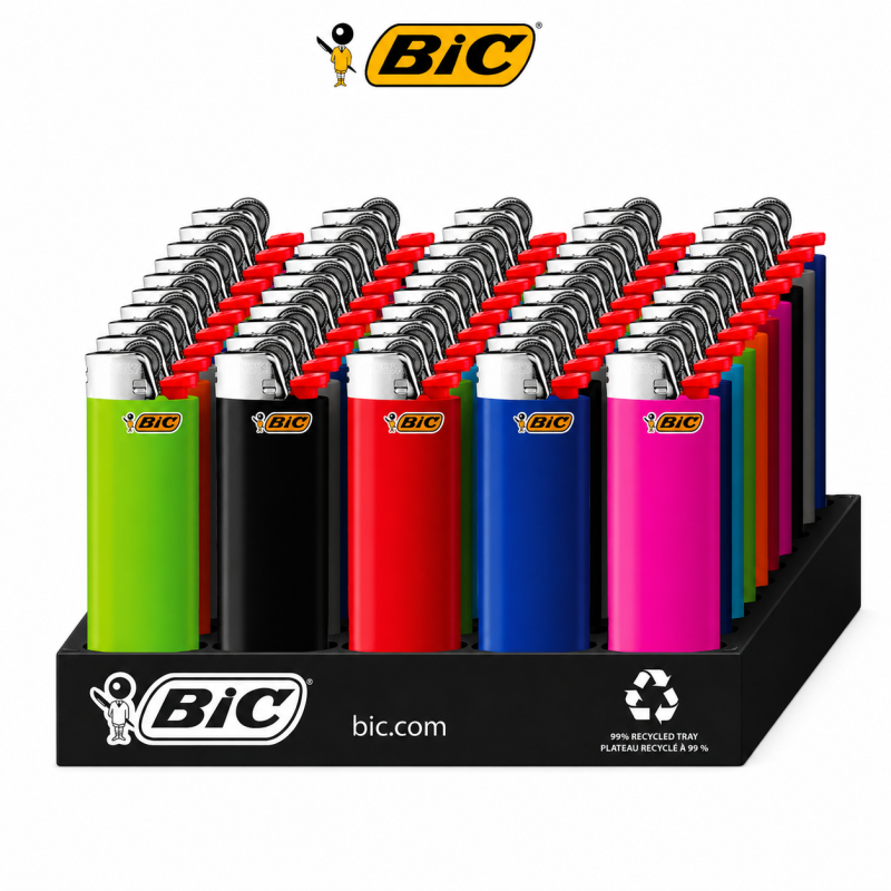 BIC® Classic Large Lighters – 50ct Display