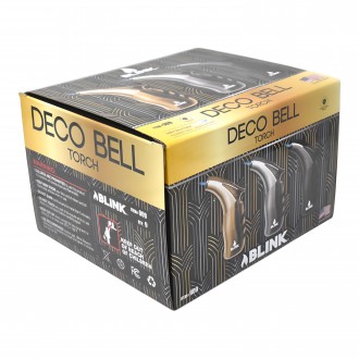 Blink Deco Bell Single Flame Torch - Assorted Colors - 9ct Display