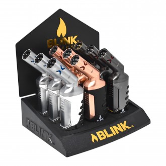 Blink Deco Link Quad Flame Torch - Assorted Colors - 9ct Display
