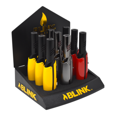 Blink Deco Flair Single Flame Torch - Assorted Colors - 9ct Display
