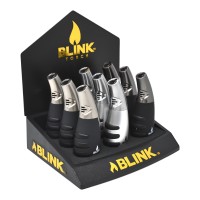Blink Deco Onyx Single Flame Torch - Assorted Colors - 9ct Display