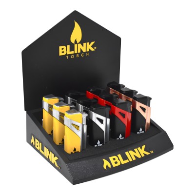 Blink Deco Bold Triple Flame Torch - Assorted Colors - 12ct Display